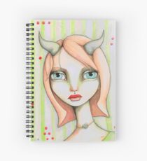 Peachy Faun Spiral Notebook