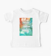 Serenity Prayer 1 - By Sharon Cummings Baby Tee