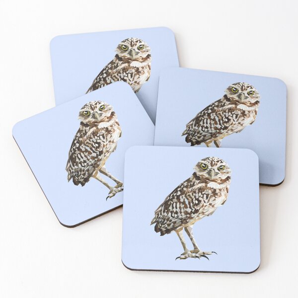 Item preview, Low Poly Burrowing Owl designed and sold by vcook10.