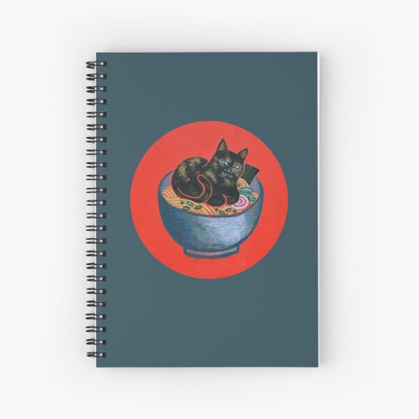 Item preview, Tortie cat loaf on noodles designed and sold by Wandering  Katsu.