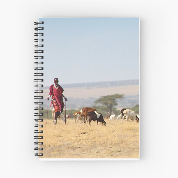 Item preview, Maasai (or Masai) Herder with Cattle, Tanzania  designed and sold by Carole-Anne.
