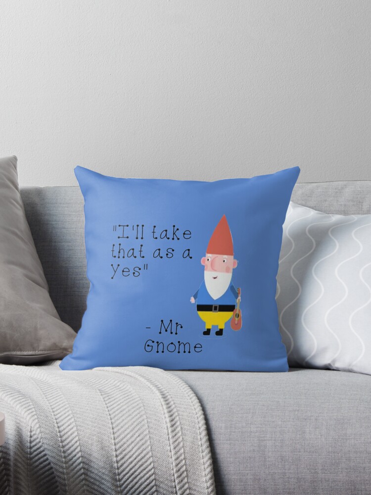 Ben And Holly S Little Kingdom Mr Gnome Throw Pillow By H C D