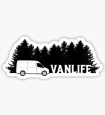 Van Life unter den Bäumen Sticker