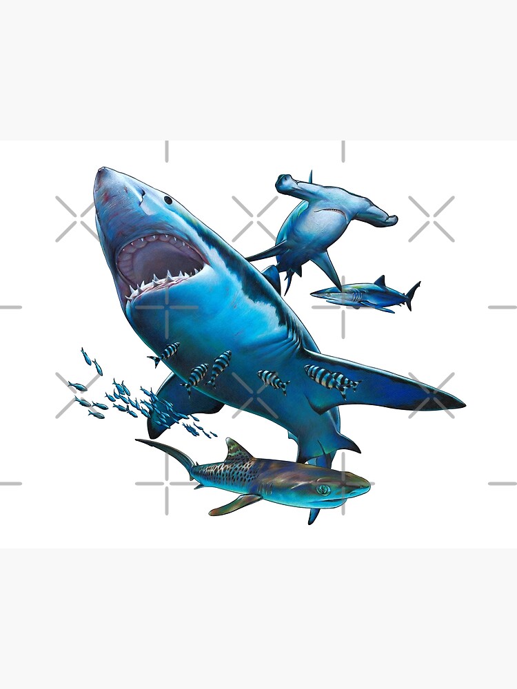 Super 3D Moving Animal Placemat, Great White Shark - Paper Things