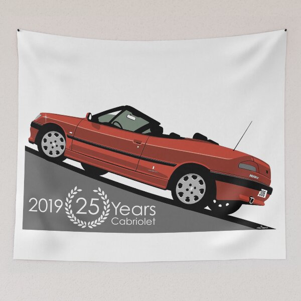 Item preview, Peugeot 306 Cabriolet phase 1 red designed and sold by car2oonz.