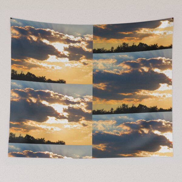 Item preview, Sunset with great colors designed and sold by Kunterbuntes.