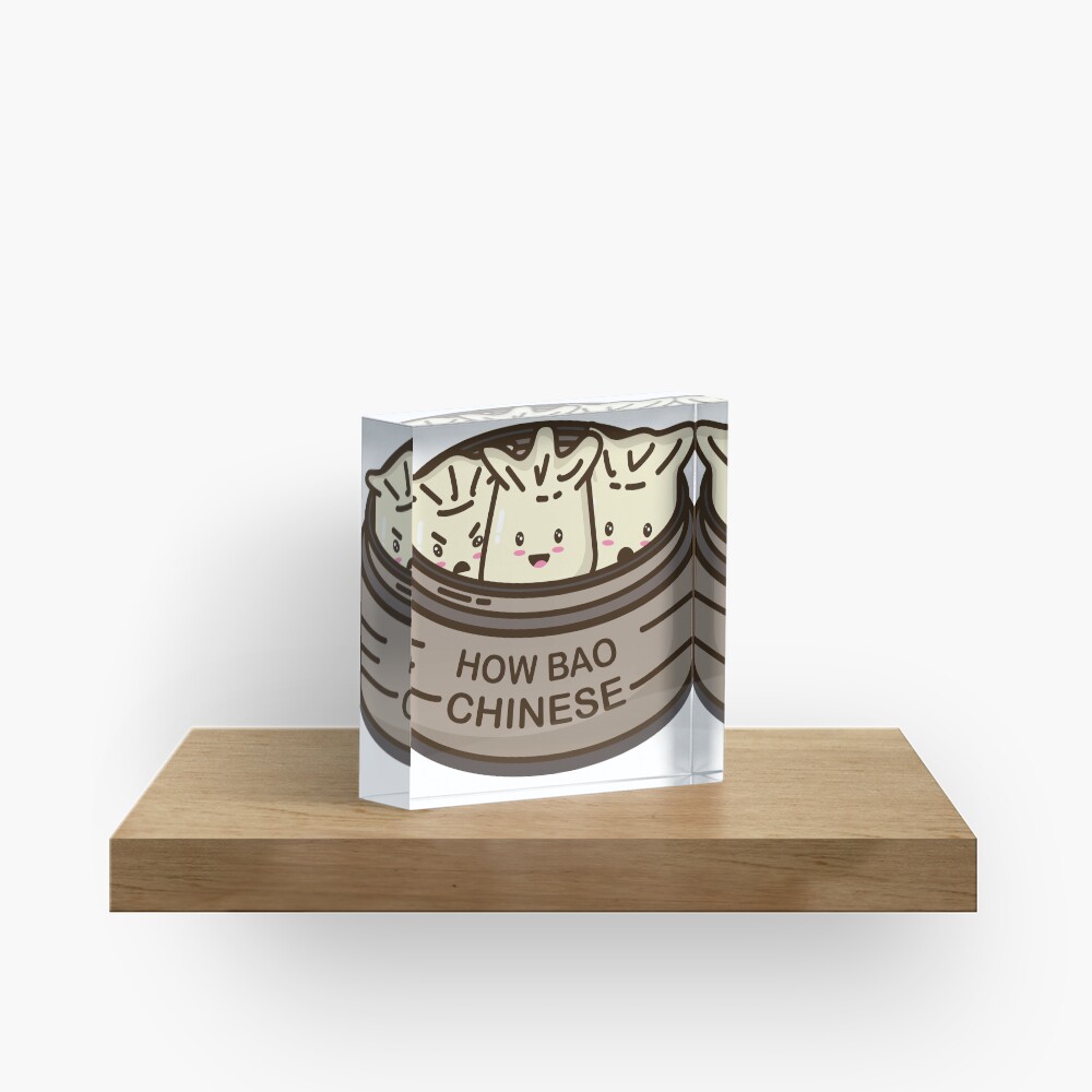 How Bao Chinese? Acrylic Block