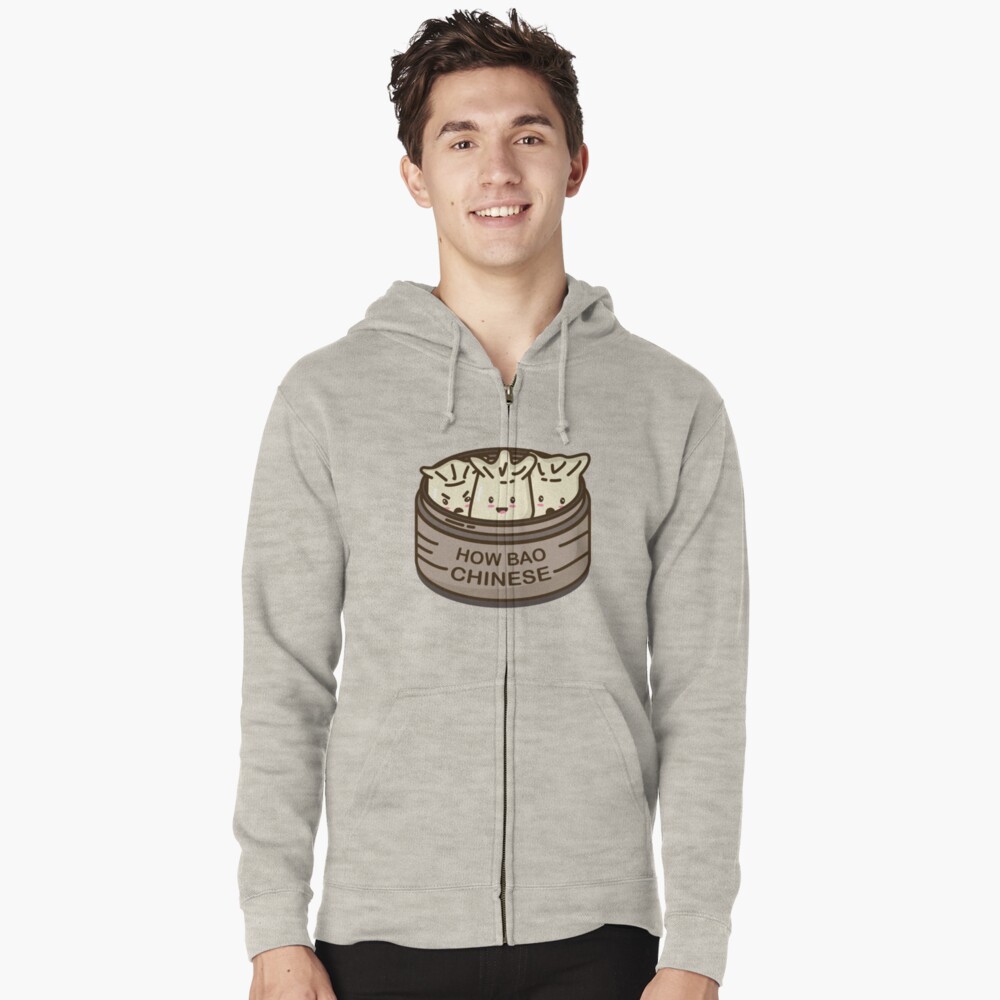 How Bao Chinese? Zipped Hoodie