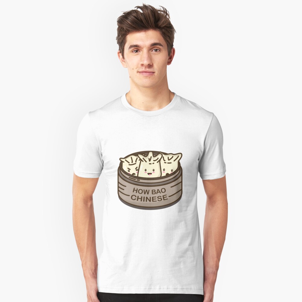 How Bao Chinese? Slim Fit T-Shirt