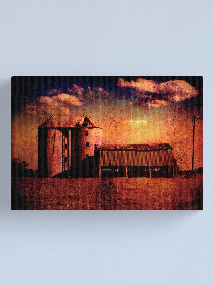 Alternate view of Shoalhaven Silos Canvas Print