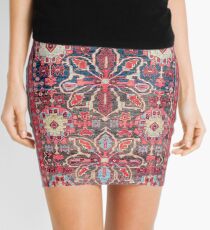 Bijar Kurdish Northwest Persian Rug Mini Skirt