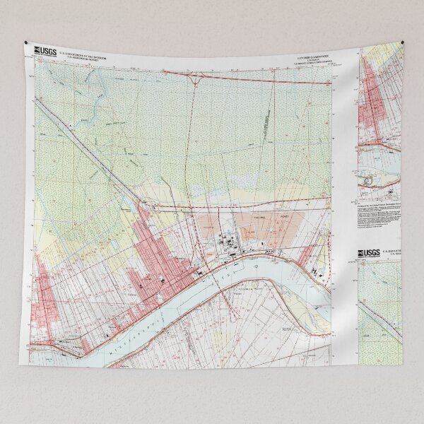 Item preview, USGS TOPO Map Louisiana LA Lutcher 332669 1998 24000 designed and sold by WetdryvacRB01.