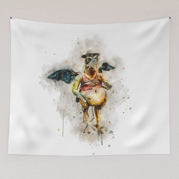 Item preview, Watercolor Watto portrait designed and sold by PetsArt.