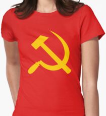 Camiseta entallada Comunismo - Unión Soviética - Hammer Sickle Star