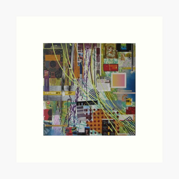 Urban Square No9 Art Print