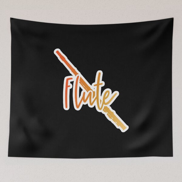 Item preview, Flute Instrument Music Gift Flutist Concert designed and sold by Franja2.