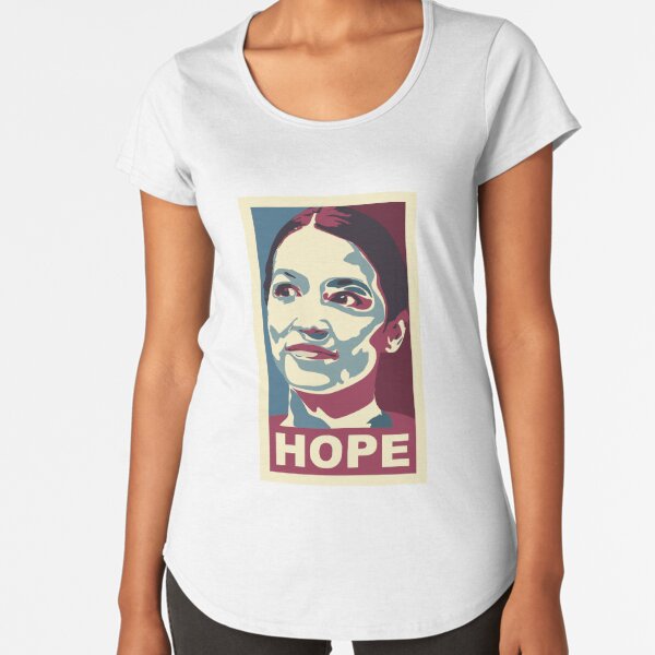 AOC // Hope Campaign Poster Premium Scoop T-Shirt