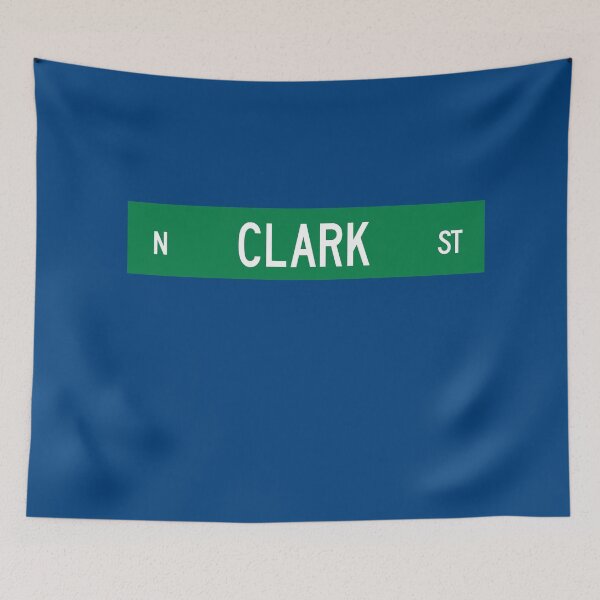 Item preview, Clark Street Sign designed and sold by Primotees.