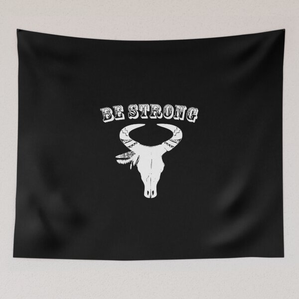Item preview, BE STRONG! ANIMAL SKULL DESIGN designed and sold by JamesandLuis.