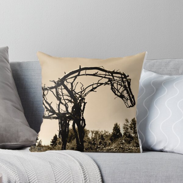 Item preview, Wooden Horse at Sunset designed and sold by Amy McDaniel.