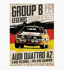 Group B Legends - Audi Quattro A2 Photographic Print