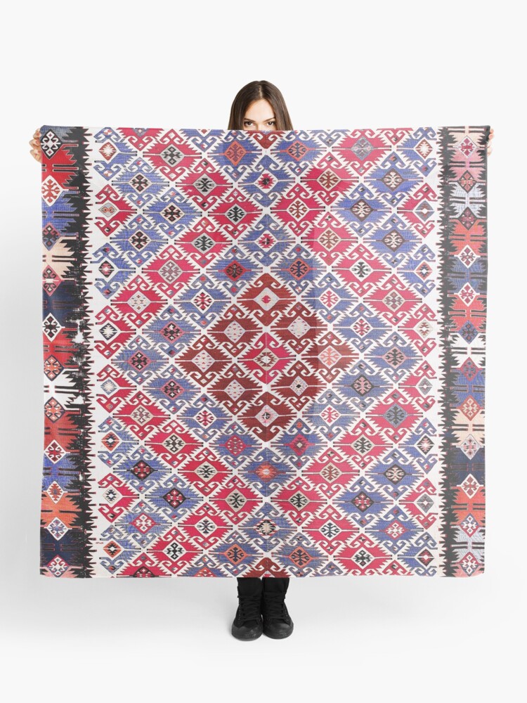 Aleppo North Syrian Kilim Scarf By Bragova Redbubble
