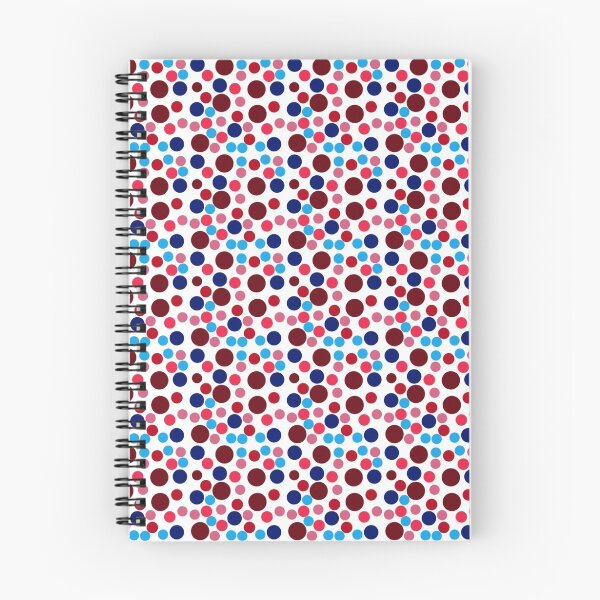 Item preview, Modern Blue and Red Polka Dots designed and sold by Melissa Park.