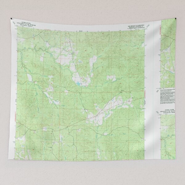 Item preview, USGS TOPO Map Mississippi MS Gin Branch 335703 1988 24000 designed and sold by WetdryvacRBO2.