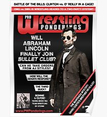 PRO WRESTLING PONDERINGS: LINCOLN EDITION (POSTER) Poster