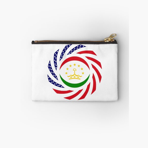 Item preview, Tajik American Multinational Patriot Flag Series designed and sold by Carbon-Fibre Media.