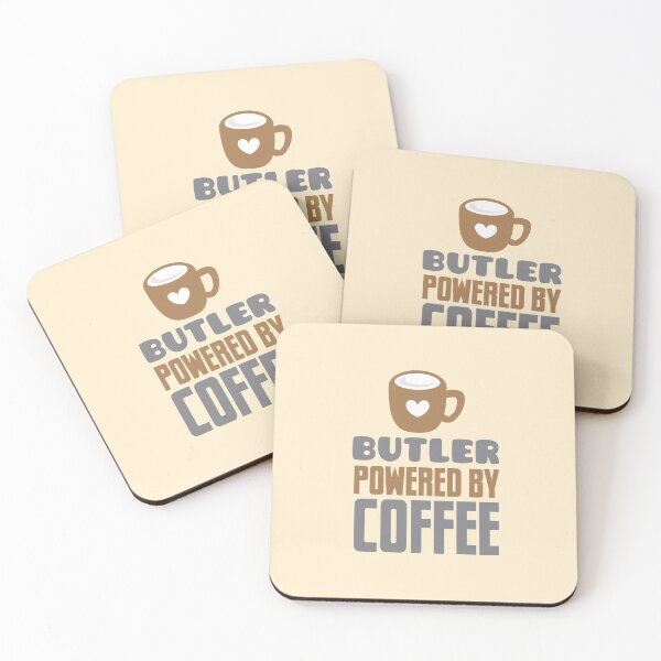 Item preview, Butler powered by coffee  designed and sold by jazzydevil.