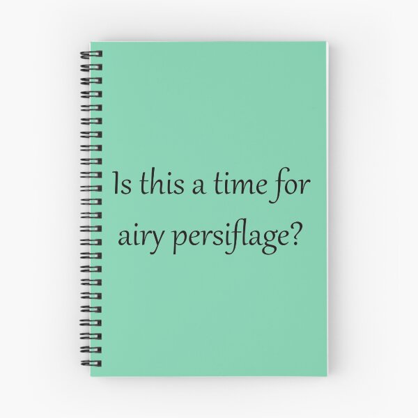 Item preview, Airy Persiflage - Gilbert & Sullivan - dark text designed and sold by lyricalshirts.