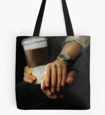 coffee and comfort Tote Bag