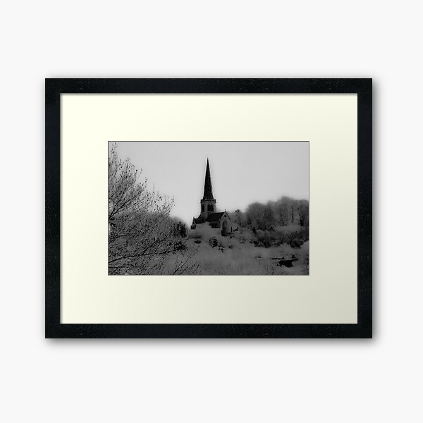Holy Glow Framed Art Print