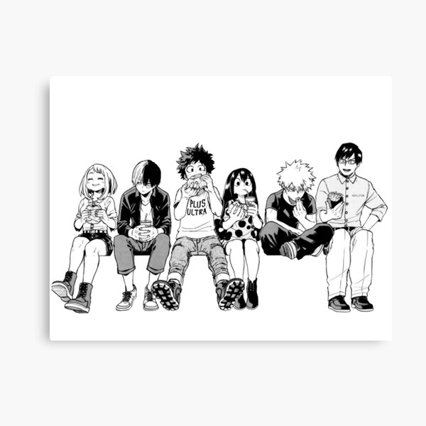 BW Squad Canvas Print