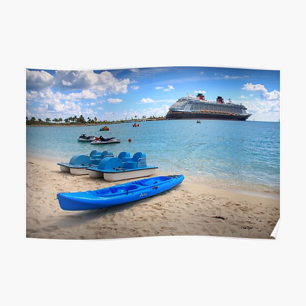 Castaway Cay Watersports Poster