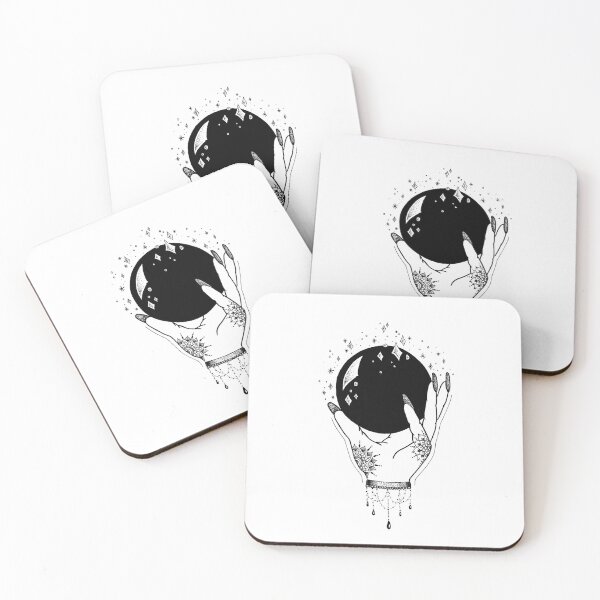 Crystal Ball Coasters (Set of 4)
