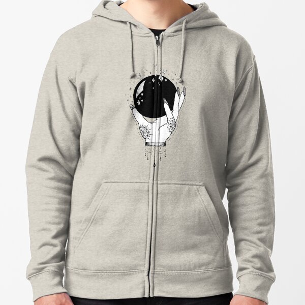 Crystal Ball Zipped Hoodie