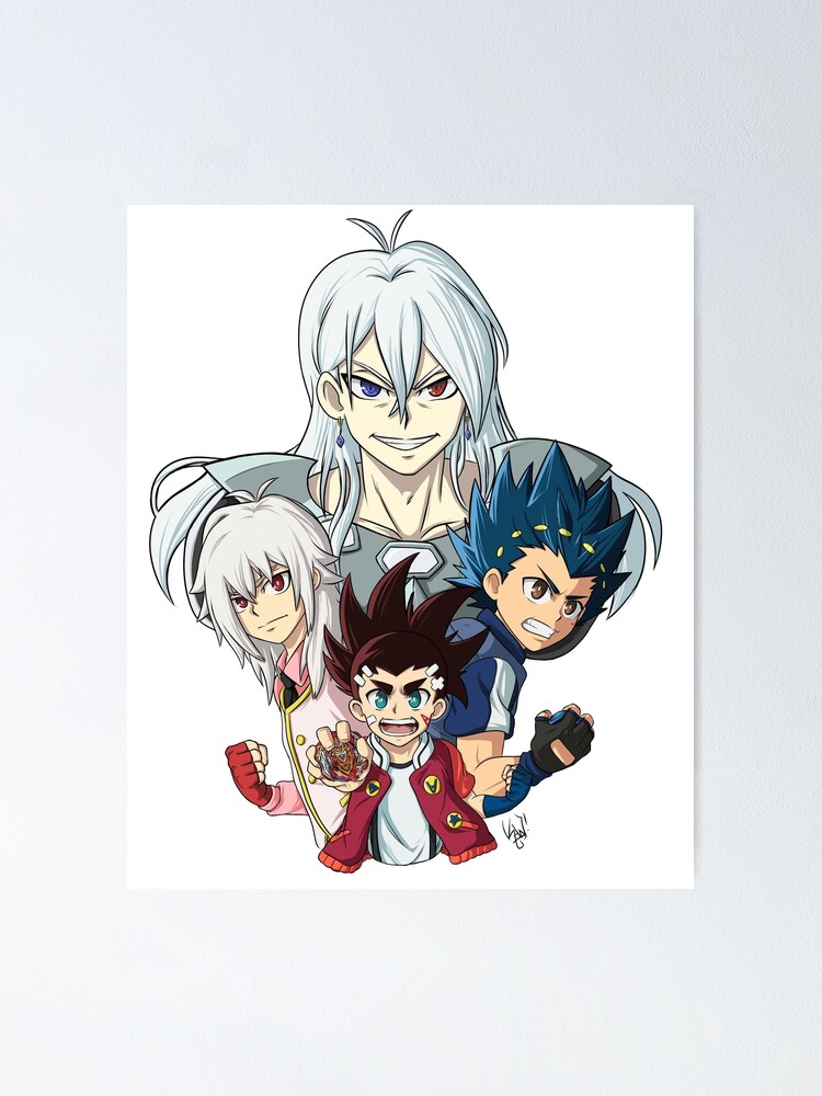 Shu Kurenai (no background) from Beyblade Burst Poster for Sale by Kaw-dev