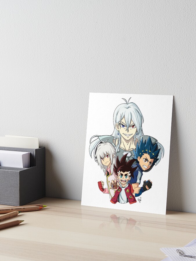 Shu Kurenai - Beyblade Burst | Art Board Print