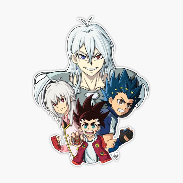 Shu Kurenai - Beyblade Burst Surge Sticker by Kaw-dev