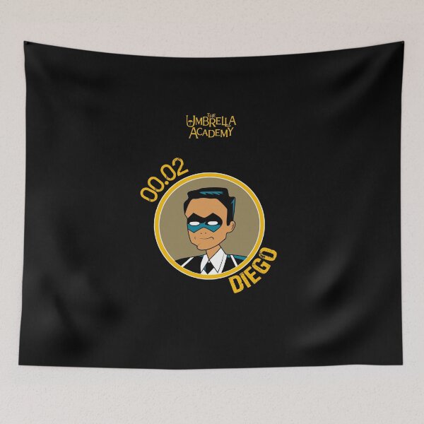 Item preview, UMBRELLA ACADEMY: DIEGO CARTOON  designed and sold by FunGangStore.