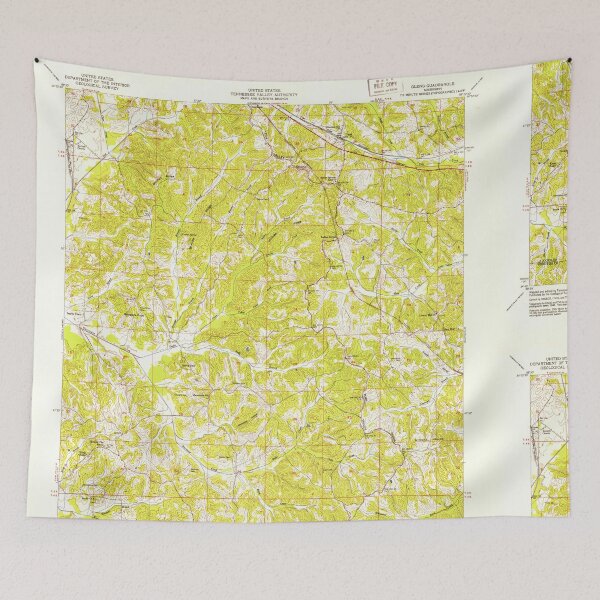 Item preview, USGS TOPO Map Mississippi MS Glens 335708 1950 24000 designed and sold by WetdryvacRBO2.