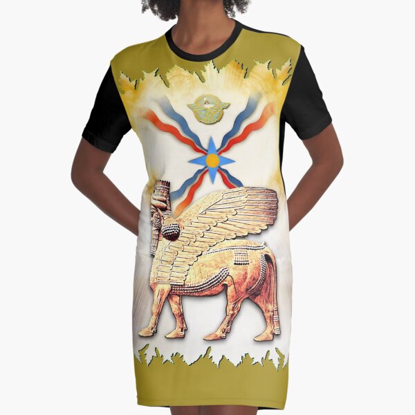ASSYRIA Graphic T-Shirt Dress