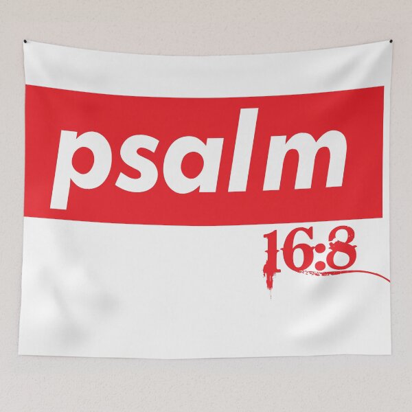Item preview, Psalm 16:8 Bible Verse designed and sold by ProjectX23.