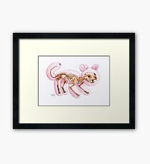 Balloon Cat Framed Print