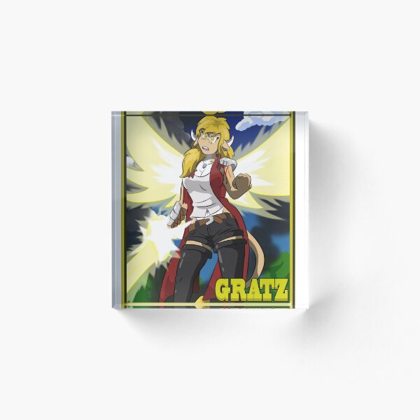 Gratz Arua diamond eyes Acrylic Block