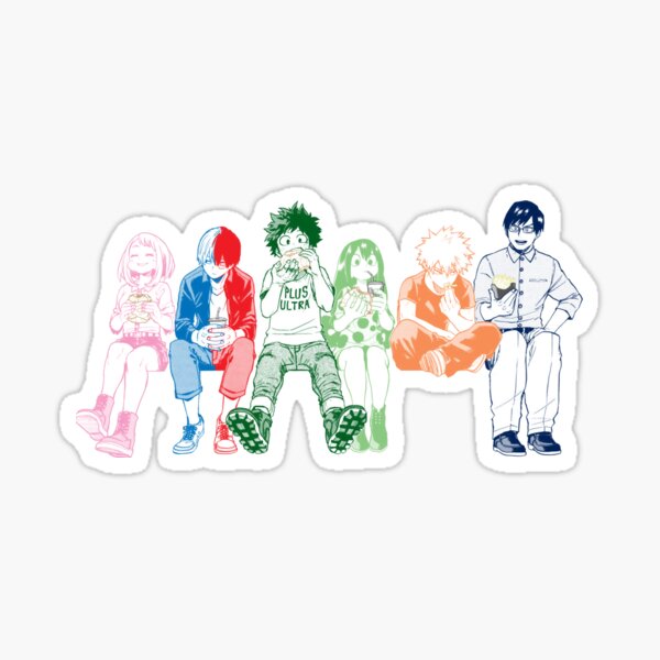 Colorful Squad Sticker