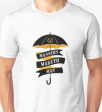 Manners Maketh Man Unisex T-Shirt