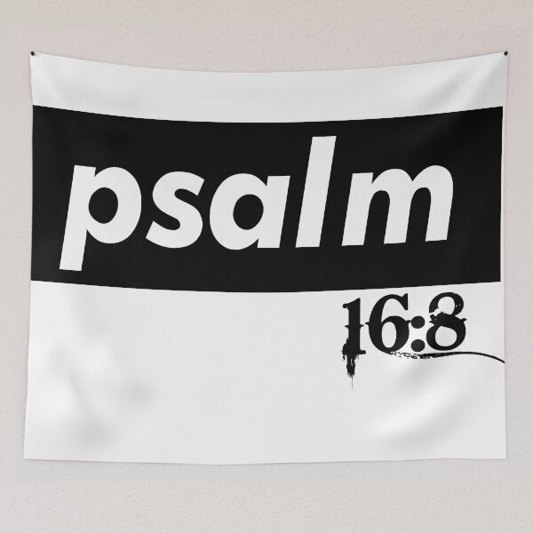 Item preview, Psalm 16:8 Bible Verse designed and sold by ProjectX23.